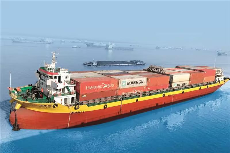 2022年湘水运19轮坞修后全新出厂 2022年湘水运19轮坞修后全新出厂