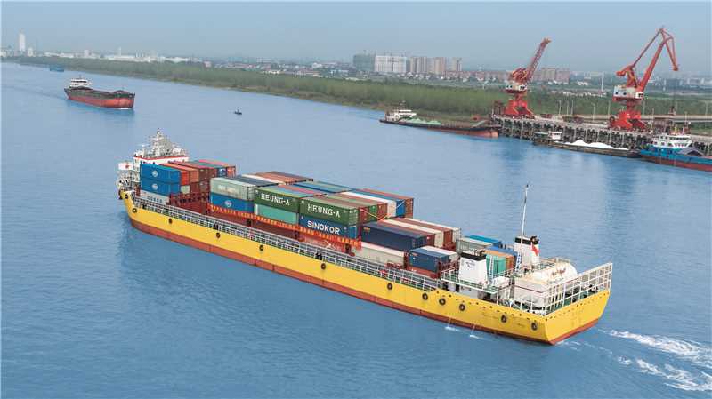 2022年湘水运19轮坞修后全新出厂 2022年湘水运19轮坞修后全新出厂